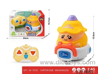 2.4G 3ch rc vinyl car W L/M
