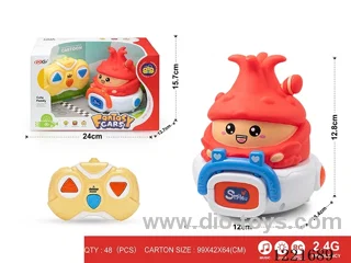 2.4G 3ch rc vinyl car W L/M