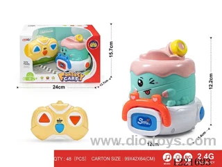 2.4G 3ch rc vinyl car W L/M