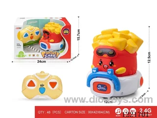 2.4G 3ch rc vinyl car W L/M