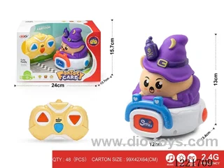 2.4G 3ch rc vinyl car W L/M