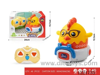 2.4G 3ch rc vinyl car W L/M