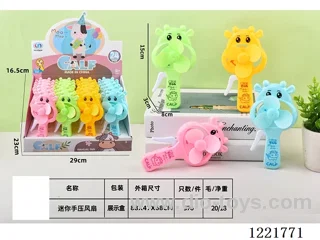 Hand Pressed Fan 24PCS