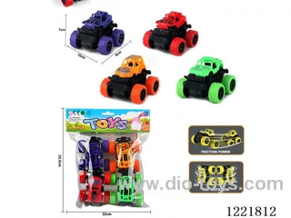 Stunt Big Wheel Inertia Car