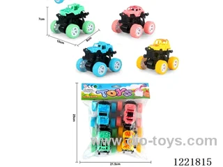 Big Wheel Double Inertia Vehicle (Macaron)