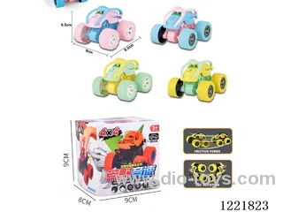 Big Wheel Dual Inertia Vehicle (Macaron)
