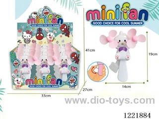 Hand Pressed Fan 12PCS