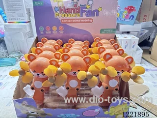 Hand Pressed Fan 12PCS