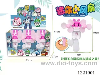 Hand Pressed Fan 12PCS