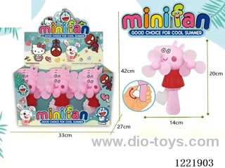 Hand Pressed Fan 12PCS