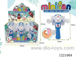 Hand Pressed Fan 12PCS