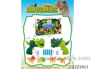 Dinosaur Soft Bullet Ping Pong Gun