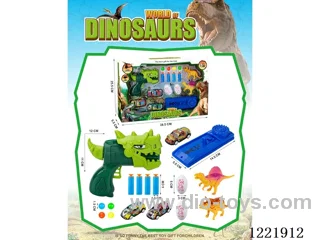 Dinosaur Soft Bullet Ping Pong Gun