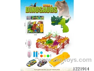Dinosaur Soft Bullet Ping Pong Gun