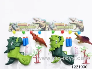 Dinosaur Soft Bullet Ping Pong Gun