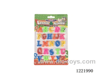 Magnetic capital letter