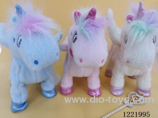Plush unicorn with sound