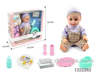 14 inch doll set with 12 IC +Drinking/ peeing included 3*AG13