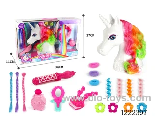 Unicorn Makeup Head