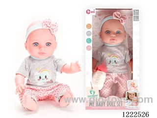 12 inch vinyl doll W/4 IC（included 3*AG3）