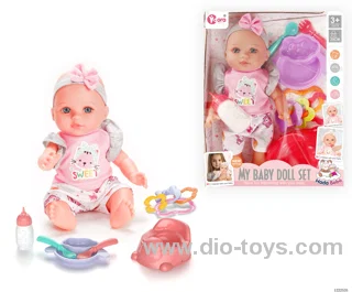 12 inch vinyl doll set W/4 IC（included 3*AG3）
