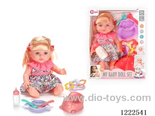 12 inch vinyl doll set W/4 IC（included 3*AG3）