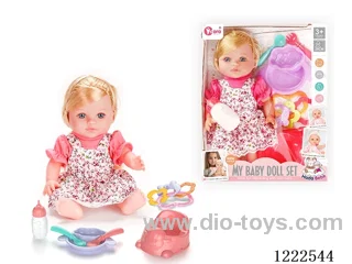 12 inch vinyl doll set W/4 IC（included 3*AG3）