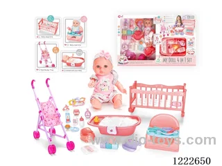 12 inch Vinyl Doll W/4 IC（included 3*AG3）