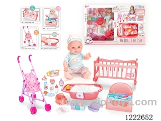 12 inch Vinyl Doll W/4 IC（included 3*AG3）