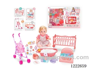 12 inch Vinyl Doll W/4 IC（included 3*AG3）