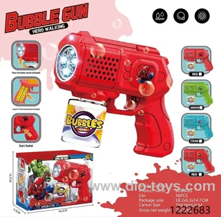 bubble gun in color box