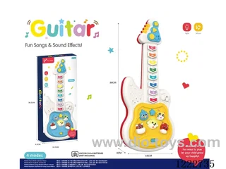 Música de iluminación guitarra animal