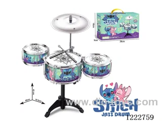 Stitch drum set- 1* 15cm + 2* 11.5cm