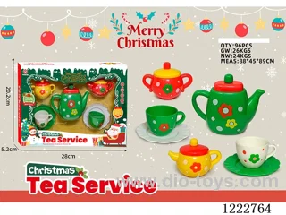 7PCS Christmas Tea Set B