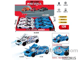 1:24 pull back alloy car W L/M