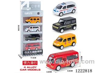 pull back alloy car W L/M