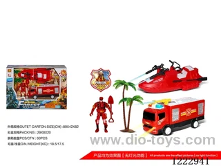 Firefighting set