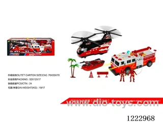 Firefighting set