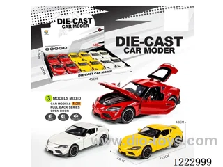 1:28 back alloy car W L/M
