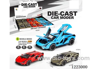 1:28 back alloy car W L/M