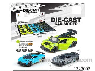 1:28 back alloy car W L/M