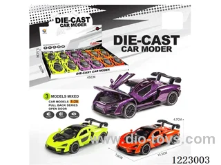 1:28 back alloy car W L/M