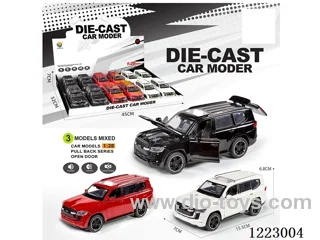 1:28 back alloy car W L/M