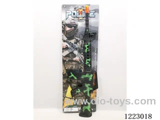 Camouflage green flint gun