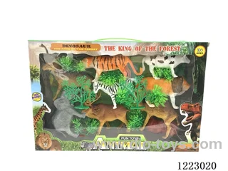 8 PCS animal set