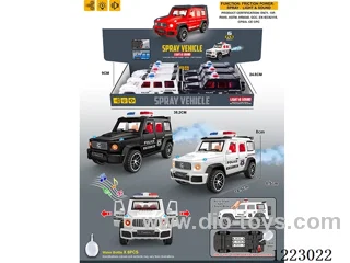 Inertia car W L/M/spray 6PCS