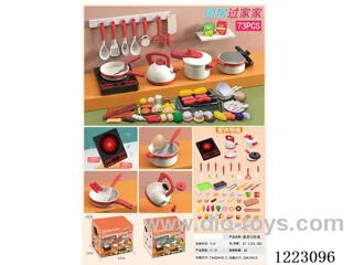 Large Cookware 73 PCS with Induction Cooktop