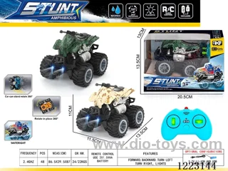 2.4G rc car with light included battery