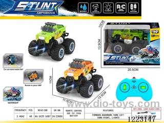 2.4G rc car with light included battery
