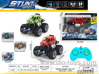 2.4G rc car with light included battery
